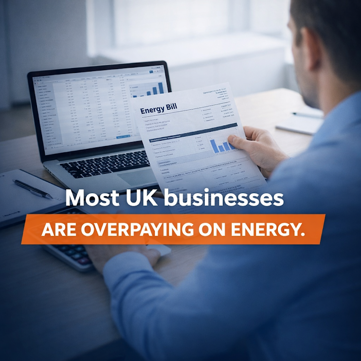 Most UK businesses are overpaying on energy